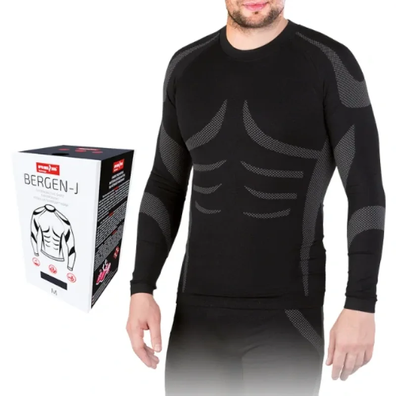 Reis BERGEN termo triko black/grey