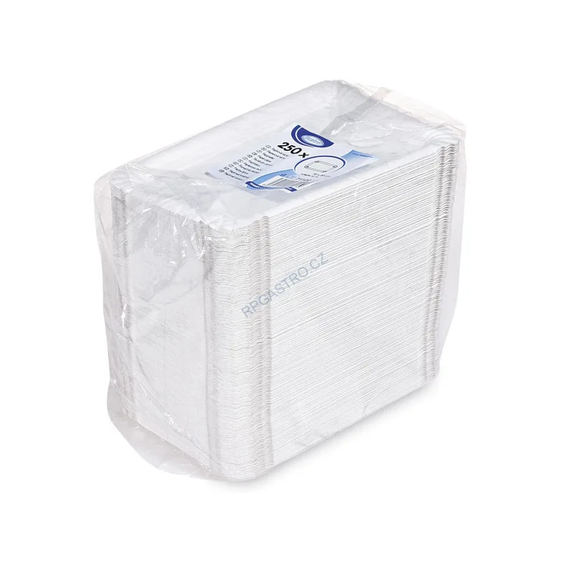 Papírové tácky 7 x 14 cm (č.2) (100% celulóza) [250 ks] (71101)