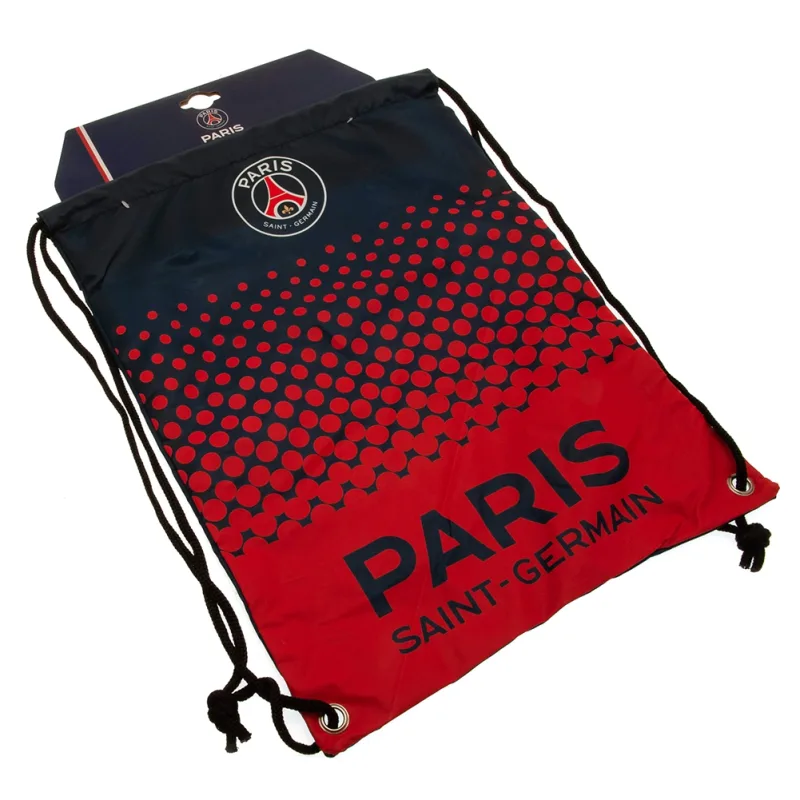 Paris Saint-Germain FC - PSG taška na chrbát / vrecko na prezúvky červeno-modré - SKLADOM