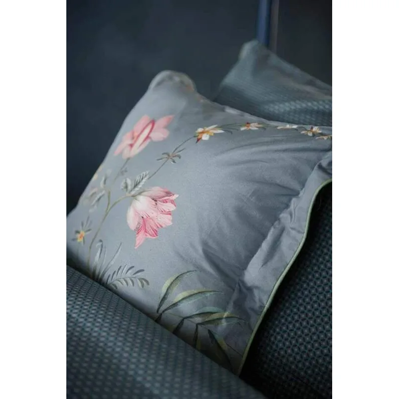 Pip Studio perkálové povlečení Fleur Grandeur modré 200x200 + 2x 70x90 cm