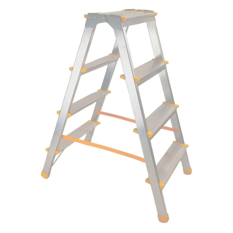 Schodíky ALVE EUROSTYL HOBBY 924, 4 stupienkové štafle, 86 cm, nosn. 150 kg, obojstranné, bez rúčky