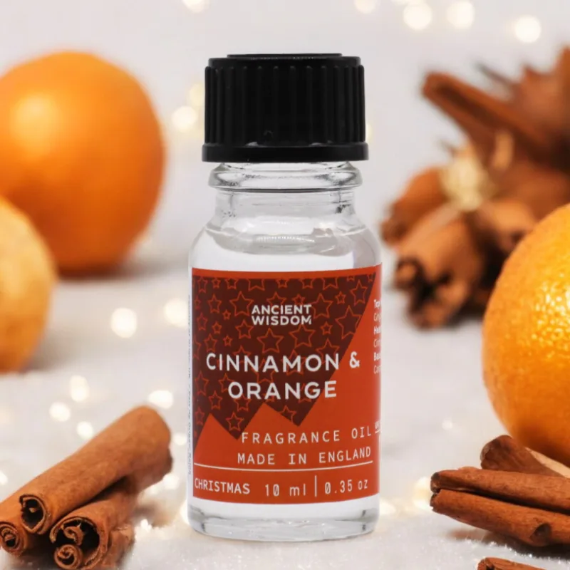 10ml Vonný Olej Škorica a Pomaranč