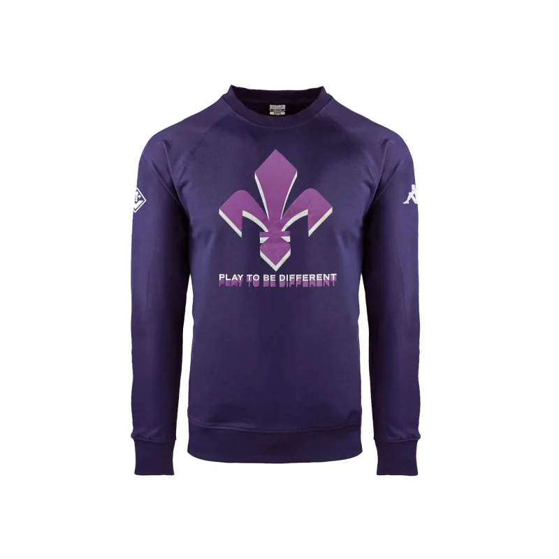 Kappa ACF Fiorentina mikina fialová detská