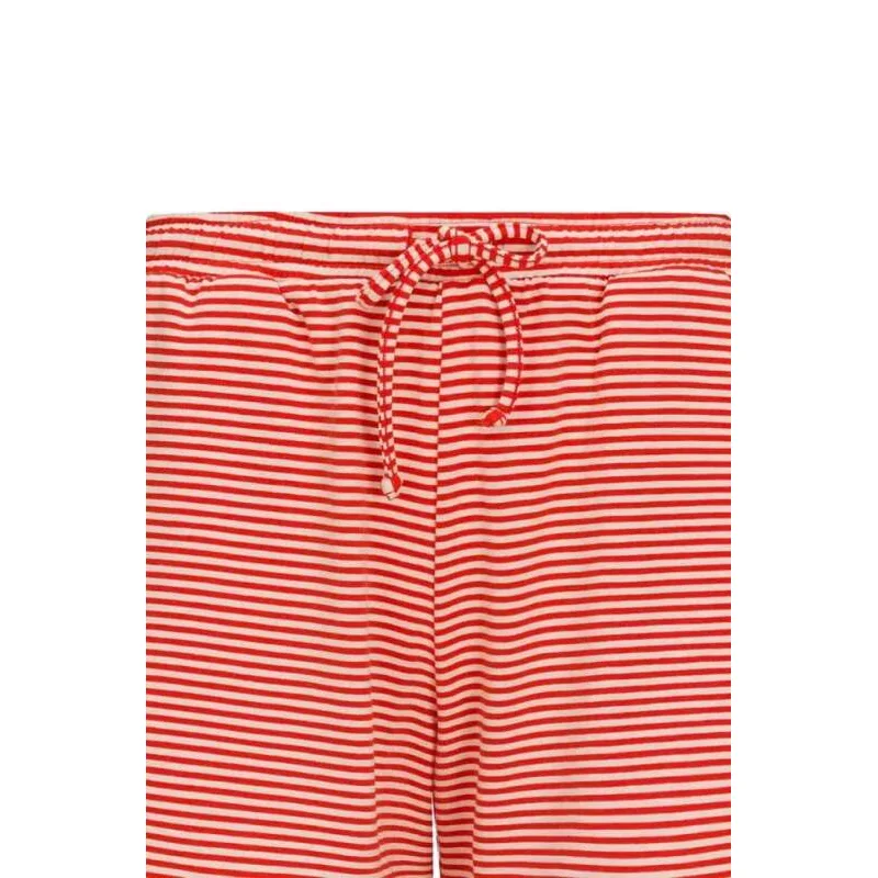 Pip Studio Bob kraťasy Little Sumo Stripe, coral