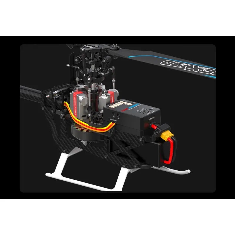 OMP 3D vrtulník M2 V3 PRO Heli-BNF Zelená