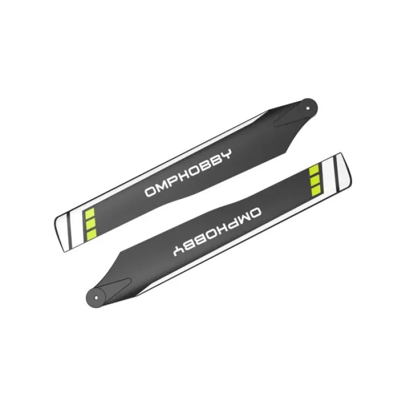 OMP M1/M1 EVO 125mm hlavní listy (žlutá)-(tvrdá)