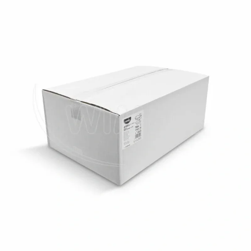 Papírové ručníky skládané ZZ "V" 1-vrstvé 23 x 21 cm bílé [4000 ks] (60020)