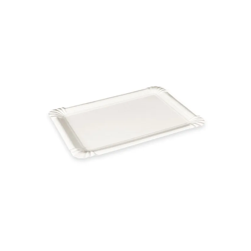 Papírové tácky 10 x 16 cm (100% celulóza) [250 ks] (71102)