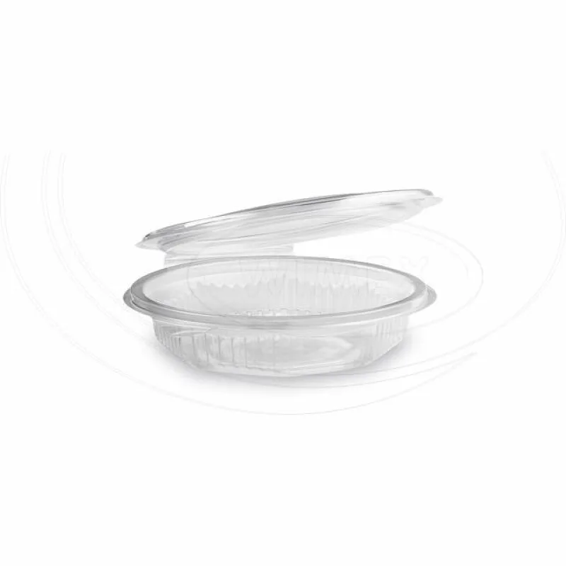 Miska osmiboká průhledná s víčkem 250 ml (PP) [50 ks] (PP802)