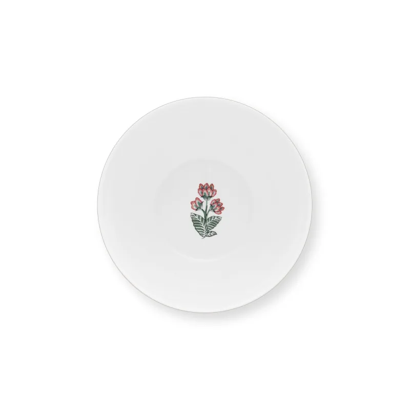 Pip Studio Flower Festival miska Ø18cm, tmavě růžová