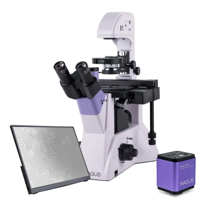 Biologický inverzný digitálny mikroskop MAGUS Bio VD350 LCD