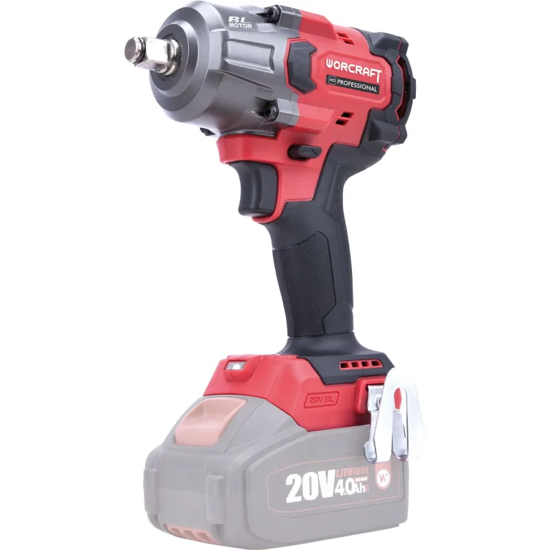Uťahovák Worcraft CIW-S20LiB-850 ShareSYS, 20V Li-Ion, rázový, 850Nm, 1/2" square