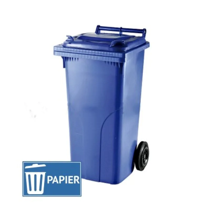 Meva Plastová popolnica 120l modrá