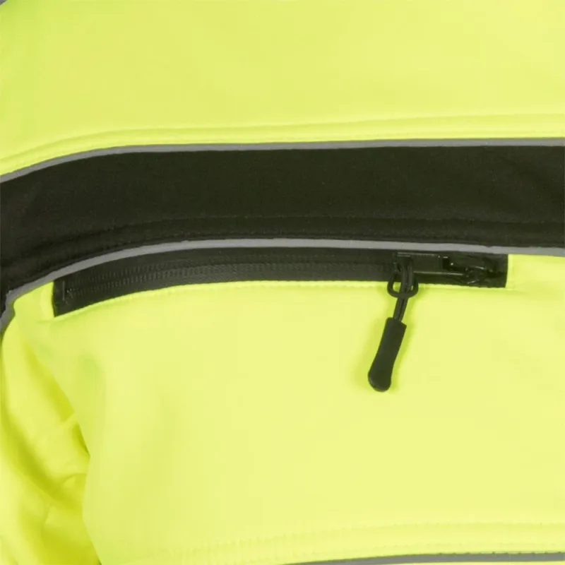 Leber&Hollman NEMO YB reflexná softshellová bunda žltá