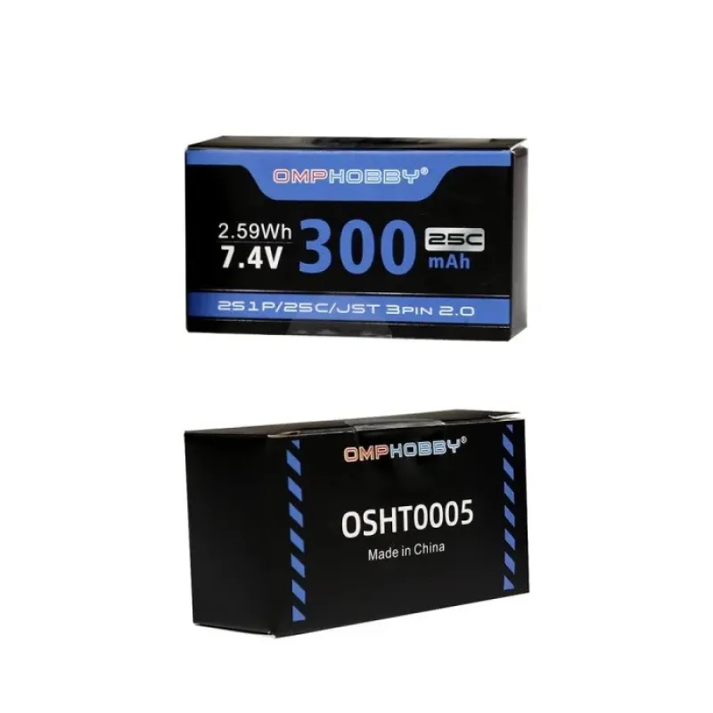 Baterie OMPHOBBY T720 7,4V 300mAh