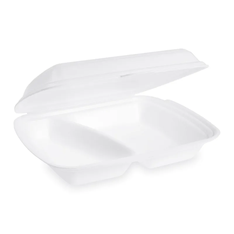 NEPOSÍLÁME - Menu box 2-dílný bílý 245 x 195 x 70 mm [125 ks] Pouze osobní odběr (75632VLO)