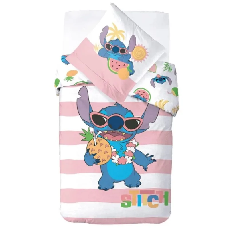 Detské obliečky Lilo a Stitch Piňa Colada 140x200/70x90 cm