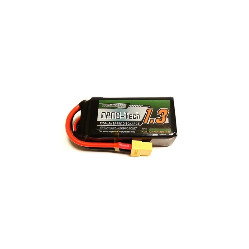 Li-pol baterie 1300mAh 3S 35C (70C) NANO Tech