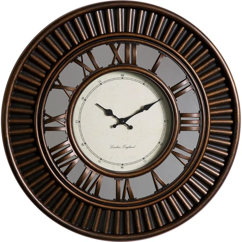 MPM Kulaté retro hodiny MPM E01.3881