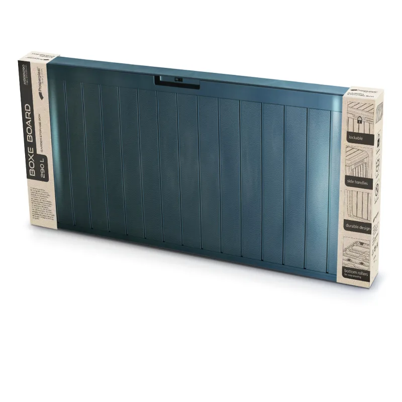 Prosperplast s.r.o. Záhradný box BOXE BOARD antracit 116cm - 290L