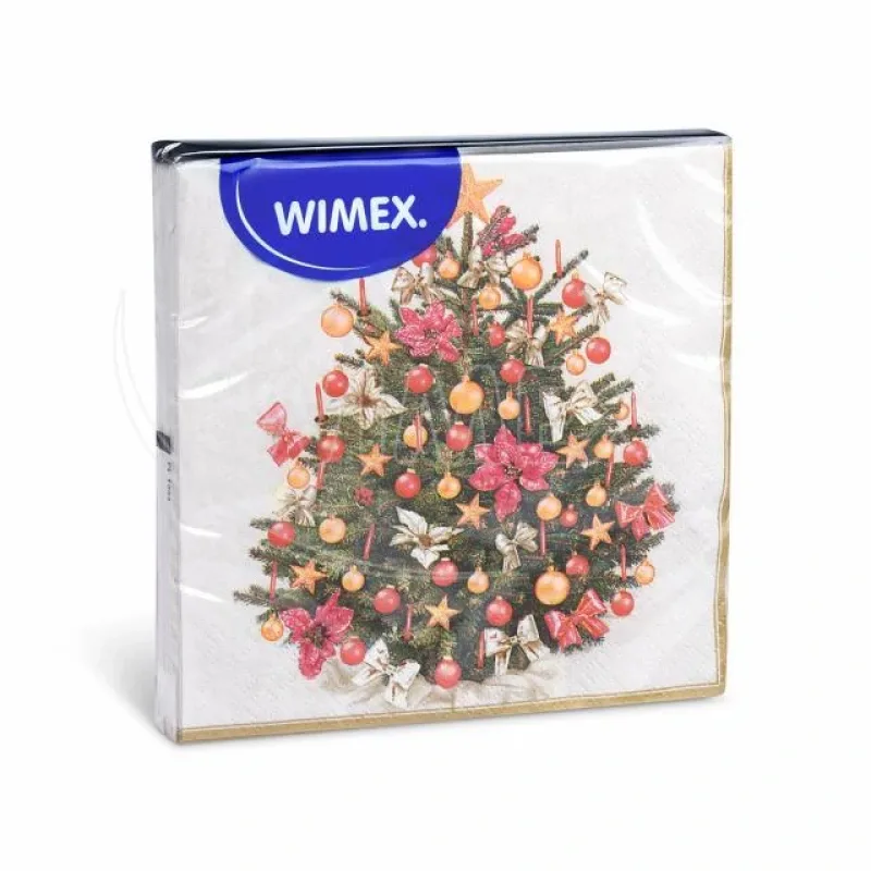 Ubrousky 3-vrstvé 33 x 33 cm VÁNOCE [20 ks] (84151 - CH3A)