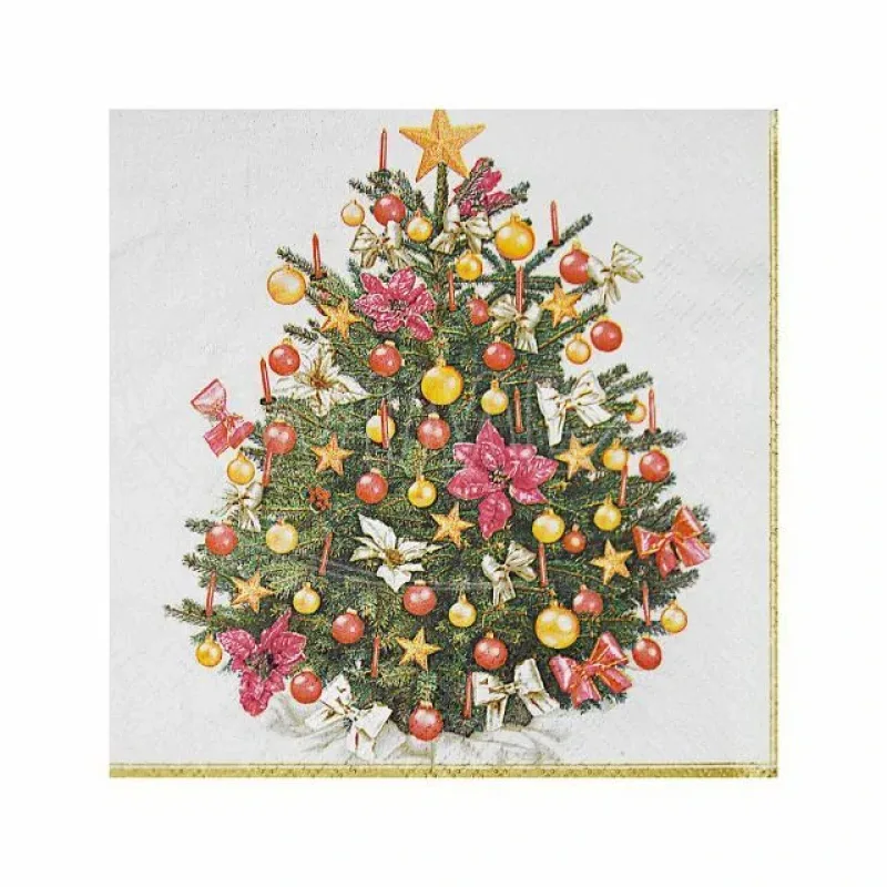 Ubrousky 3-vrstvé 33 x 33 cm VÁNOCE [20 ks] (84151 - CH3A)