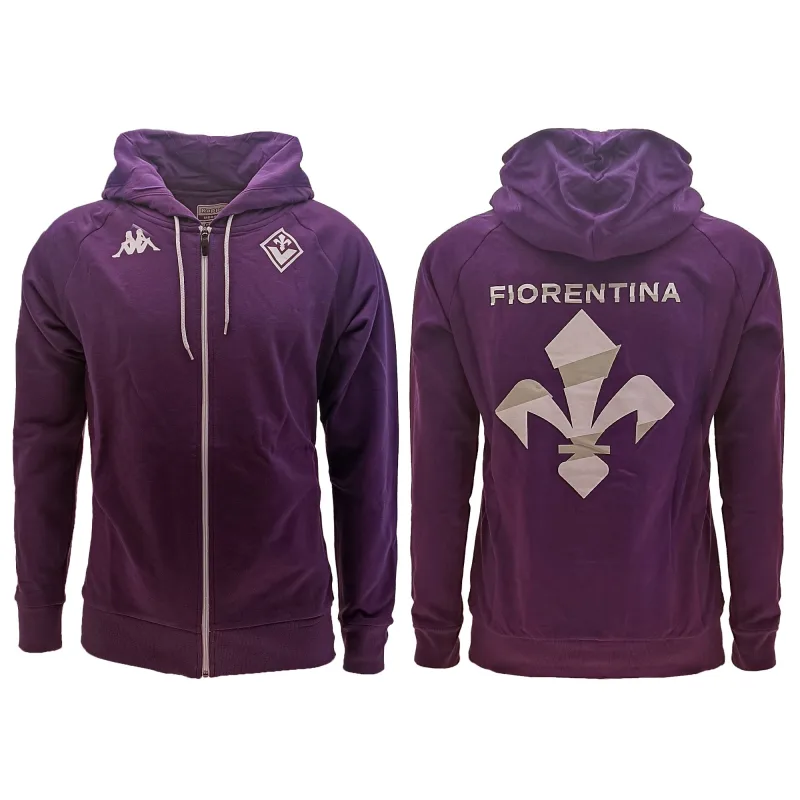Kappa ACF Fiorentina mikina fialová detská