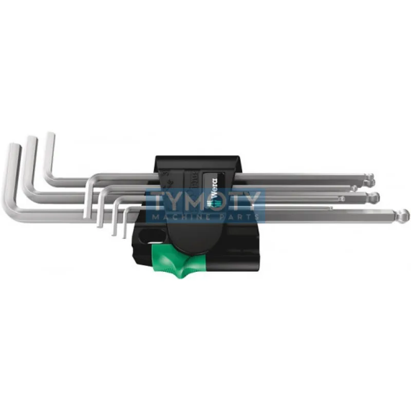 Súprava kľúčov imbus 950 PKL/7B SM Magnet chróm (7 ks), WERA, 022101