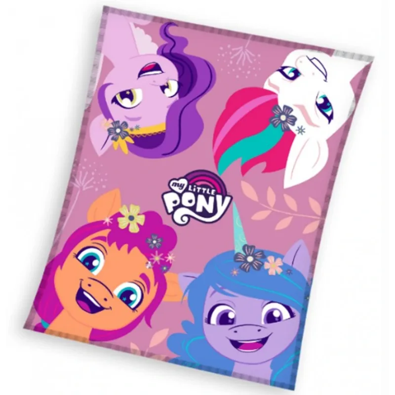 Detská deka My Little Pony Hraví poníci 110x140 cm