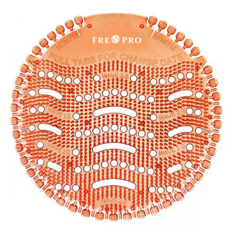 FREPRO vonné sítko do pisoáru (pisoárové sítko) Wave 2 Mango (oranžová) [1 ks] 13B