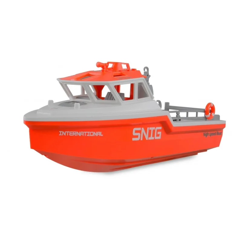 Amewi RC bezkomutátorový záchranný člun Snig 32 cm RTR bílooranžový
