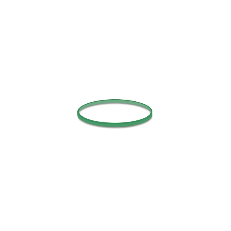 Gumičky zelené slabé (1 mm, Ø 4 cm) [1 kg] (64104)