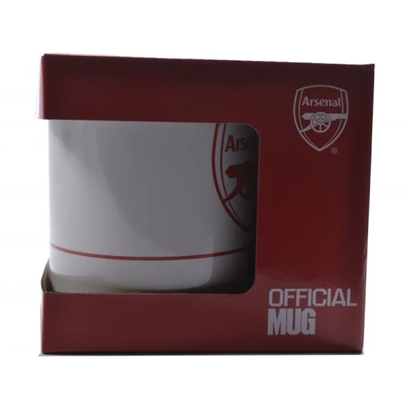 Arsenal Emirates Stadium hrnček biely - SKLADOM