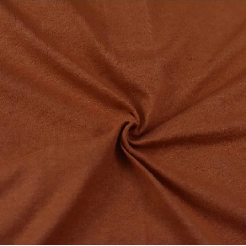 Jersey prestieradlo Hnedé 100x200 cm