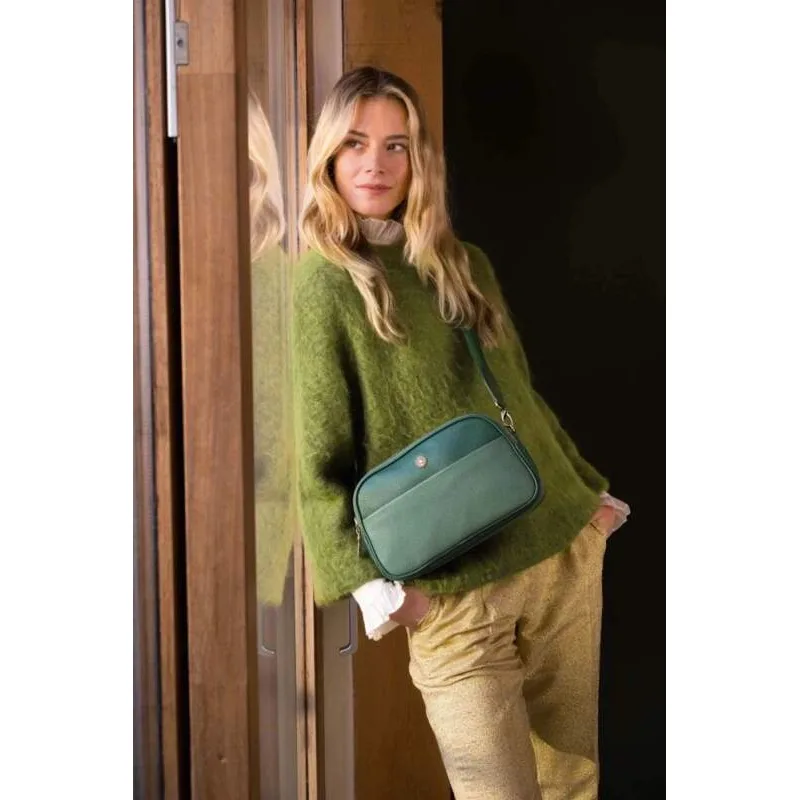 Pip Studio Frida střední cross body kabelka, zelená