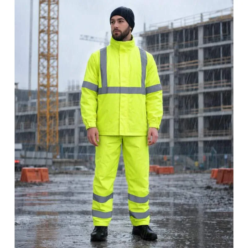 Madeva MONARTO HI VIS nepremokavý oblek žltý
