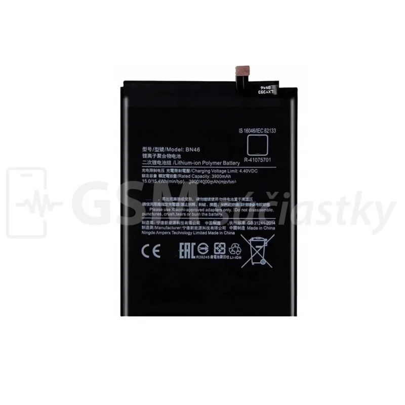 Batéria Xiaomi Redmi 7, Redmi Note 8, Note 8T - BN46 Variant:: Baterka