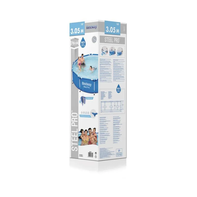 Bestway Bazén Bestway® Steel Pro™, 56677,bez príslušenstva, 305x76 cm