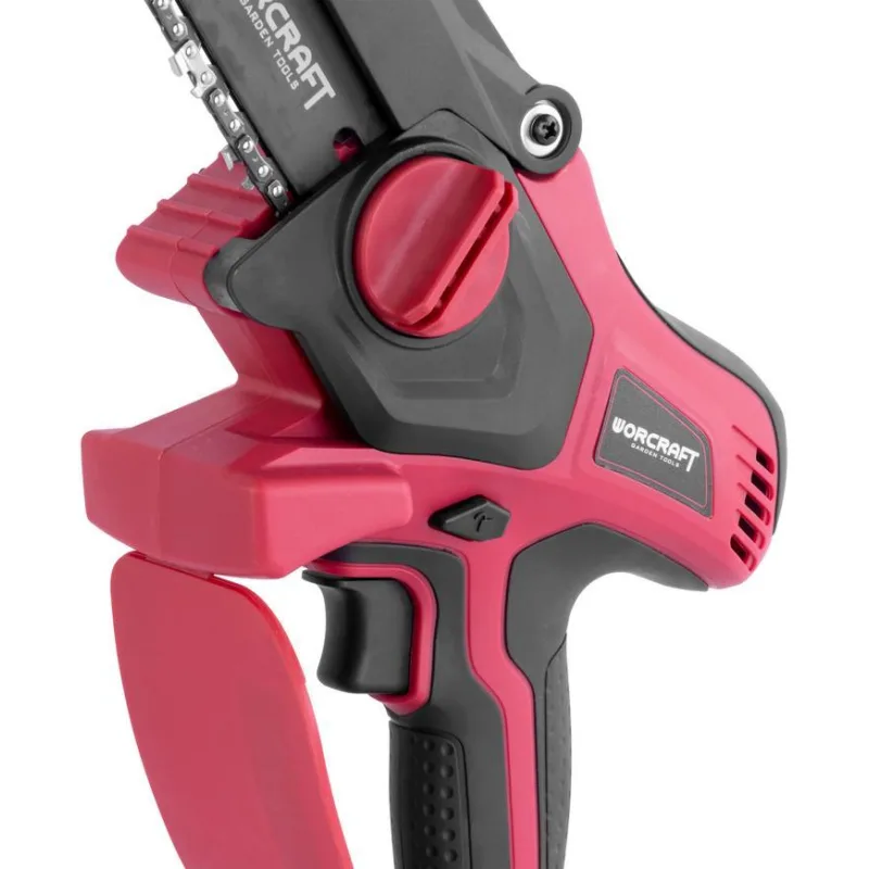 Píla Worcraft CHS-S20LiBPM ShareSYS, 20V Li-Ion, ručná, mini reťazová, bezuhlíková, lišta 15 cm, SET v kufri