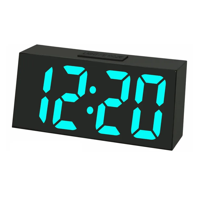 JVD Digitální budík do sítě s modrými LED svítícími čísly JVD SB3628.4