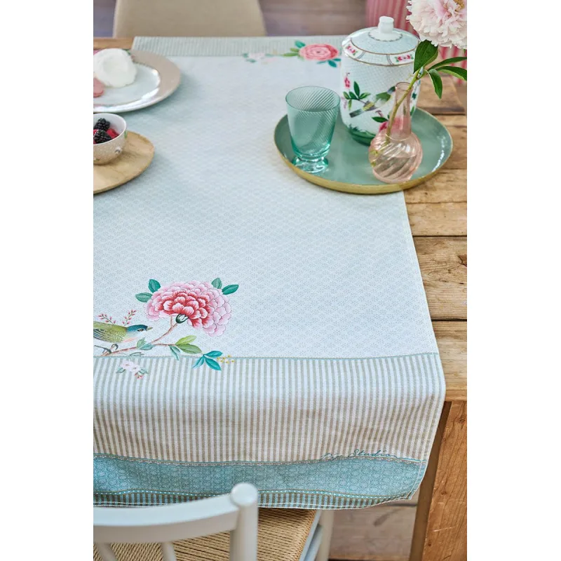 Pip Studio Blushing Birds skladovací dóza 1,5l, bílá