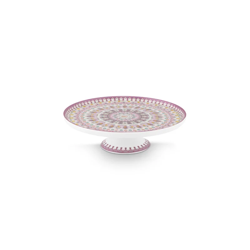 Pip Studio Lily & Lotus dortový podnos Ø21cm, lila