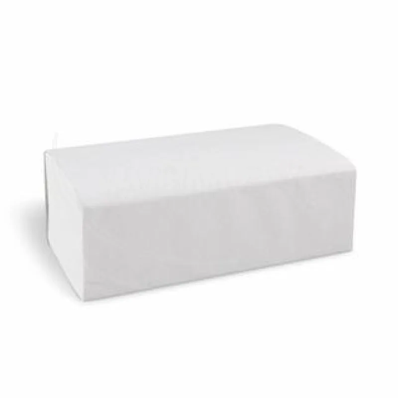 Papírové ručníky skládané ZZ 2-vrstvé 20,6 x 24 cm bílé [3750 ks] (60043 - CH11C)