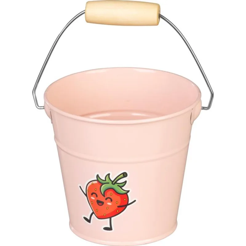 Vedro Strend Pro, 1L, detské, ružové, pozinkované