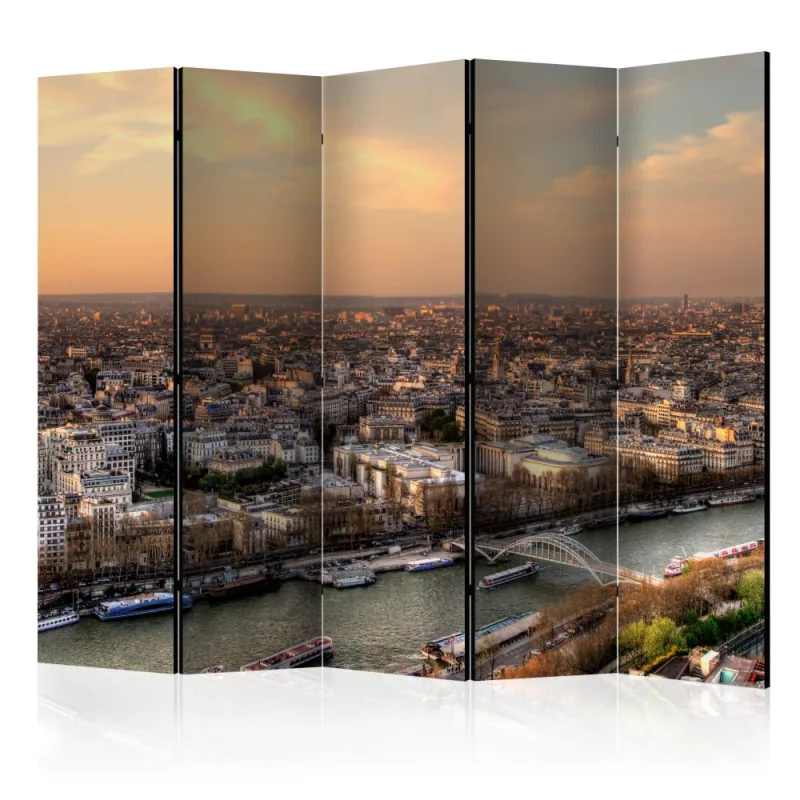 Artgeist Paraván - Barges on the Seine II [Room Dividers]