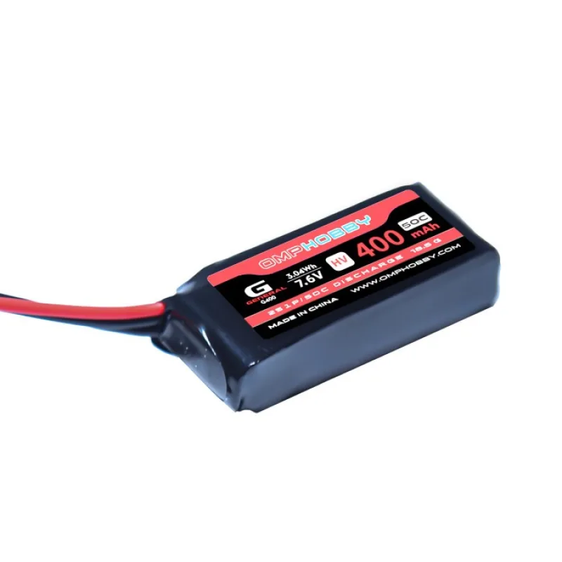 OMP M1/M1 EVO lithiová baterie 2S 400mAh 50C