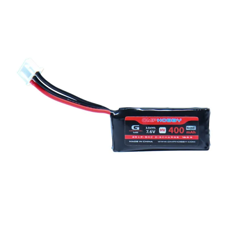 OMP M1/M1 EVO lithiová baterie 2S 400mAh 50C