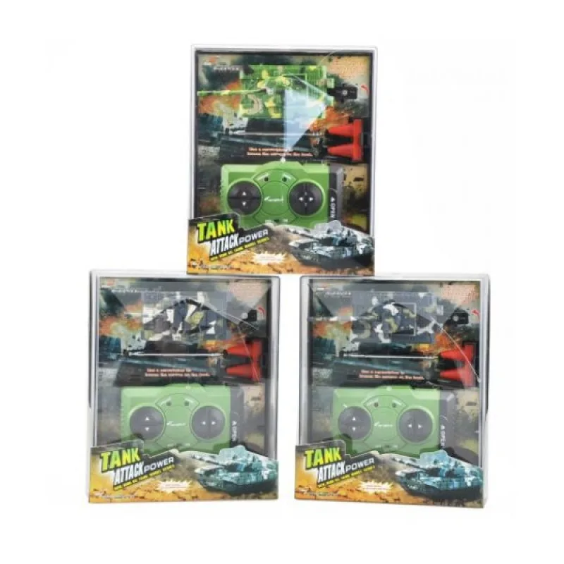 MINI TANK ATTACK NA DÁLKOVÉ OVLÁDÁNÍ 1:72