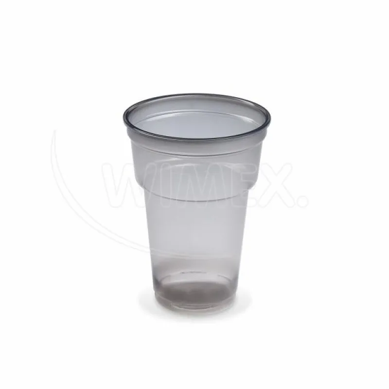 Kelímek vratný 0,2 l Reware Cheers, kouřový (PP) [50 ks] (PP754)