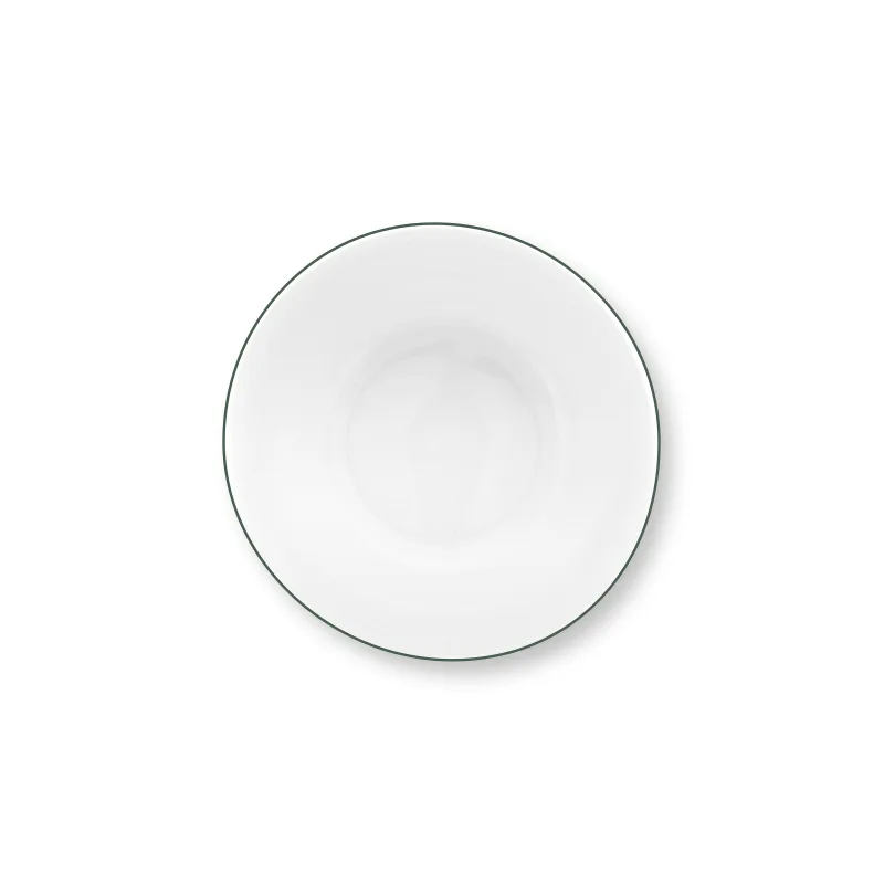 Pip Studio porcelánová miska Lily Lotus Ø12cm, zelená